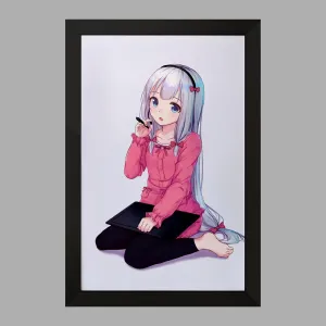 تابلو ساگیری انیمه ارومانگا سنسی Eromanga Sensei