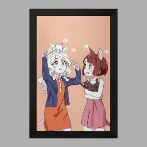 تابلو دیانا انیمه جادوگران کوچک Little Witch Academia