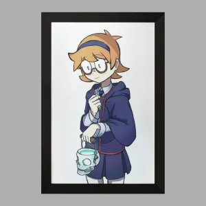 تابلو جانسون انیمه جادوگران کوچک Little Witch Academia