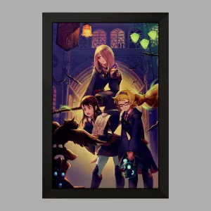تابلو اکو انیمه جادوگران کوچک Little Witch Academia