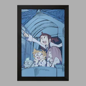 تابلو آکادمی جادوگران کوچک انیمه جادوگران کوچک Little Witch Academia