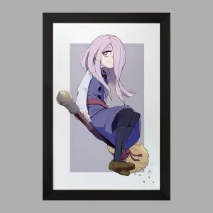 تابلو سوسی انیمه جادوگران کوچک Little Witch Academia