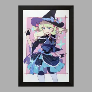 تابلو دیانا انیمه جادوگران کوچک Little Witch Academia