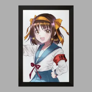 تابلو هاروهی انیمه ناپدید شدن هارومی سوزومیا The Disappearance of Haruhi Suzumiya
