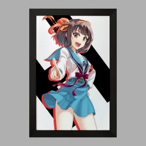 تابلو هاروهی انیمه ناپدید شدن هارومی سوزومیا The Disappearance of Haruhi Suzumiya