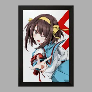 تابلو هاروهی انیمه ناپدید شدن هارومی سوزومیا The Disappearance of Haruhi Suzumiya