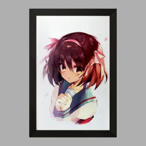 تابلو هاروهی انیمه ناپدید شدن هارومی سوزومیا The Disappearance of Haruhi Suzumiya