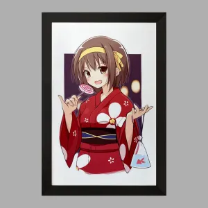 تابلو هاروهی انیمه ناپدید شدن هارومی سوزومیا The Disappearance of Haruhi Suzumiya