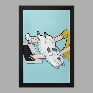 تابلو گربه Cat