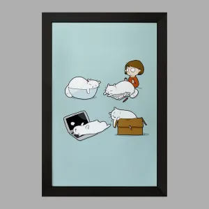 تابلو گربه Cat