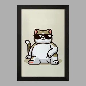 تابلو گربه Cat