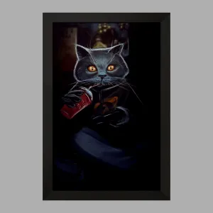 تابلو گربه Cat