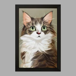 تابلو گربه Cat