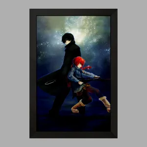 تابلو انیمه تاریکتر از سیاهی Darker Than Black