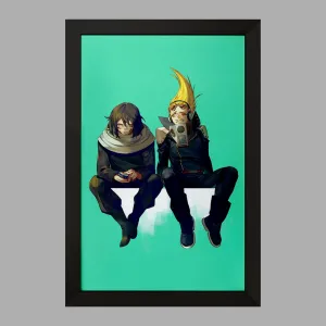 تابلو یامادا و آیزاوا آکادمی قهرمان من My Hero Academia