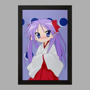 تابلو کاگامی انیمه ستاره خوش شانس Lucky Star
