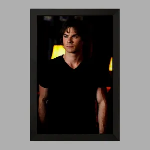 تابلو دیمون سالواتوره خاطرات یک خون آشام  The Vampire Diaries