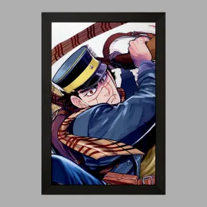 تابلو سایچی انیمه کامویی طلایی Golden Kamuy