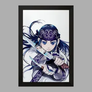 تابلو اسیرپا انیمه کامویی طلایی Golden Kamuy