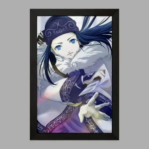 تابلو اسیرپا انیمه کامویی طلایی Golden Kamuy