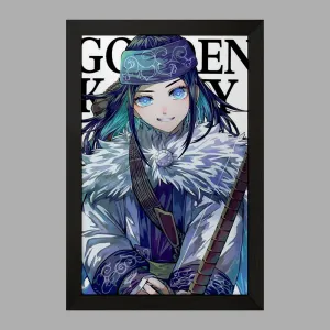 تابلو اسیرپا انیمه کامویی طلایی Golden Kamuy