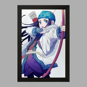 تابلو اسیرپا انیمه کامویی طلایی Golden Kamuy