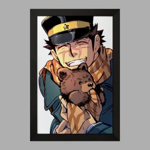 تابلو سایچی انیمه کامویی طلایی Golden Kamuy