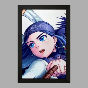 تابلو اسیرپا انیمه کامویی طلایی Golden Kamuy