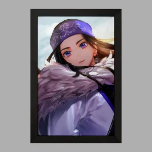 تابلو اسیرپا انیمه کامویی طلایی Golden Kamuy