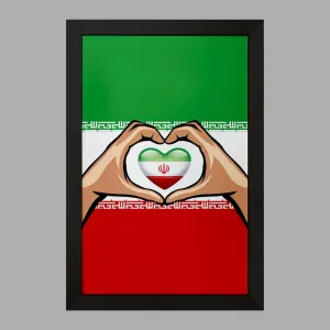 تابلو پرچم ایران