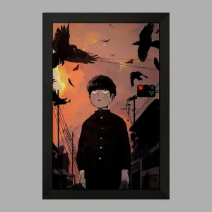 تابلو شییکو انیمه موب سایکو Mob Psycho 100