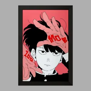 تابلو شییکو انیمه موب سایکو Mob Psycho 100