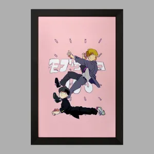 تابلو اراتاکا و شییکو انیمه موب سایکو Mob Psycho 100