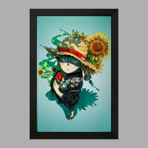 تابلو شییکو انیمه موب سایکو Mob Psycho 100