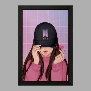 تابلو گروه بی تی اس BTS