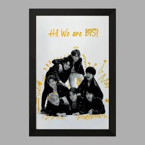 تابلو گروه بی تی اس BTS