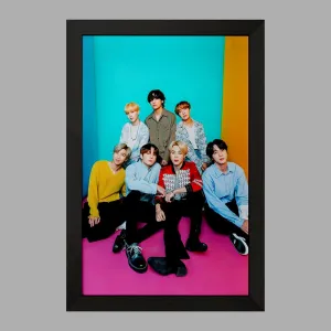 تابلو گروه بی تی اس BTS