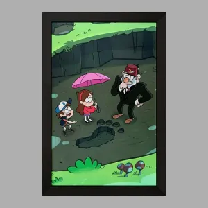 تابلو انیمیشن آبشار جاذبه Gravity Falls