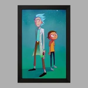 تابلو انیمیشن ریک و مورتی Rick and Mort