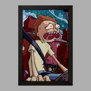 تابلو انیمیشن ریک و مورتی Rick and Mort