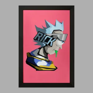 تابلو انیمیشن ریک و مورتی Rick and Mort