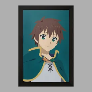 تابلو کازوما ساتو انیمه کونوسوبا Konosuba