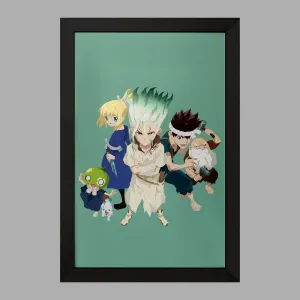 تابلو انیمه دکتر استون Dr. Stone