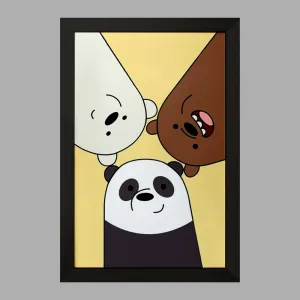 تابلو انیمیشن سه خرس کله پوک