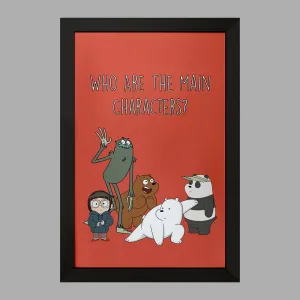 تابلو انیمیشن سه خرس کله پوک