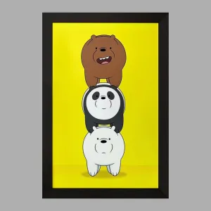 تابلو انیمیشن سه خرس کله پوک