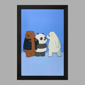 تابلو انیمیشن سه خرس کله پوک