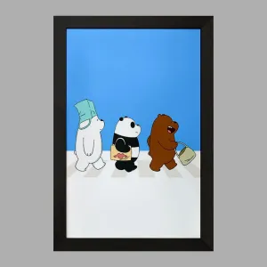 تابلو انیمیشن سه خرس کله پوک