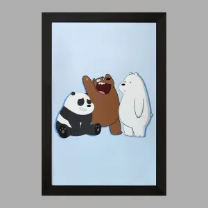 تابلو انیمیشن سه خرس کله پوک