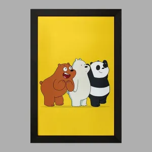 تابلو انیمیشن سه خرس کله پوک